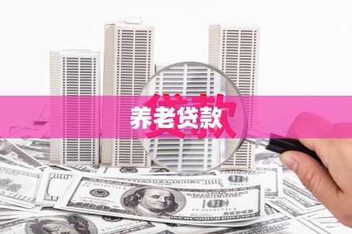 皇姑养老贷款