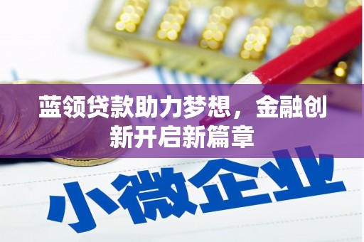 皇姑蓝领贷款助力梦想，金融创新开启新篇章