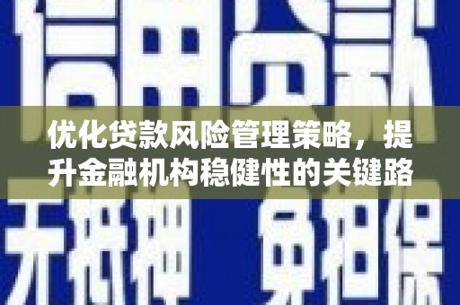 皇姑优化贷款风险管理策略，提升金融机构稳健性的关键路径
