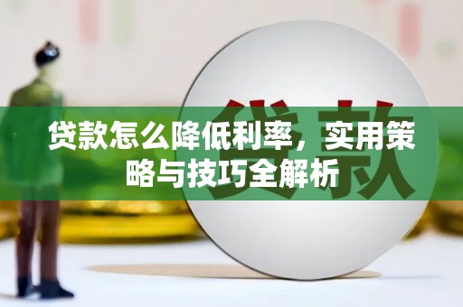 皇姑贷款怎么降低利率，实用策略与技巧全解析