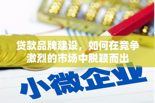 皇姑贷款品牌建设，如何在竞争激烈的市场中脱颖而出