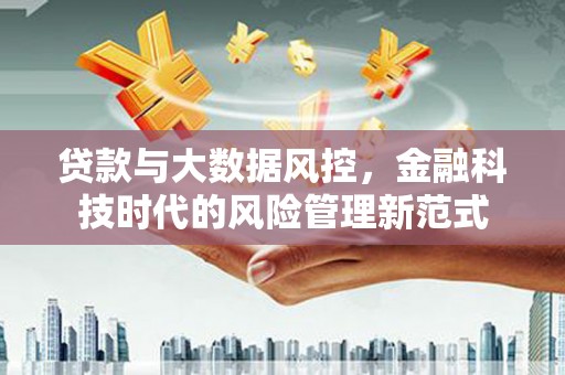 皇姑贷款与大数据风控，金融科技时代的风险管理新范式