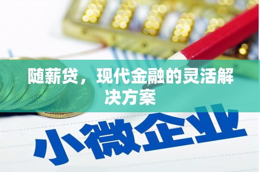 皇姑随薪贷，现代金融的灵活解决方案