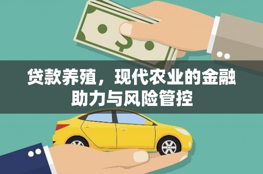 皇姑贷款养殖，现代农业的金融助力与风险管控