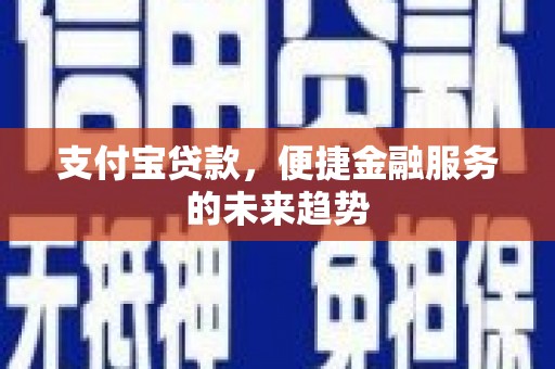 皇姑支付宝贷款，便捷金融服务的未来趋势