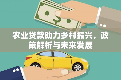 皇姑农业贷款助力乡村振兴，政策解析与未来发展