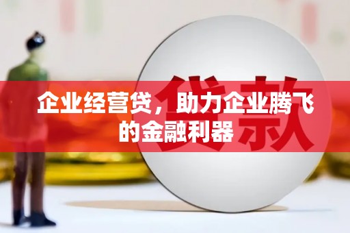 皇姑企业经营贷，助力企业腾飞的金融利器