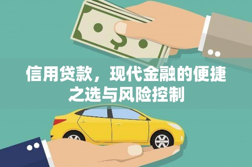 皇姑信用贷款，现代金融的便捷之选与风险控制