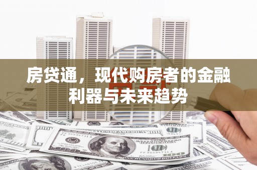 皇姑房贷通，现代购房者的金融利器与未来趋势