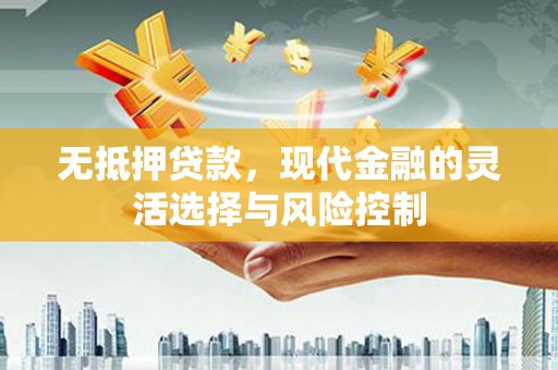 皇姑无抵押贷款，现代金融的灵活选择与风险控制