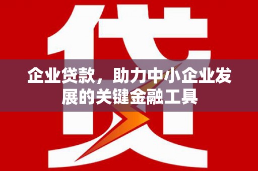 皇姑企业贷款，助力中小企业发展的关键金融工具