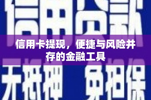 皇姑信用卡提现，便捷与风险并存的金融工具
