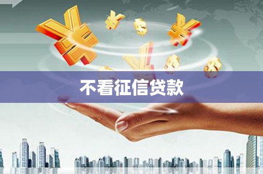 皇姑不看征信贷款
