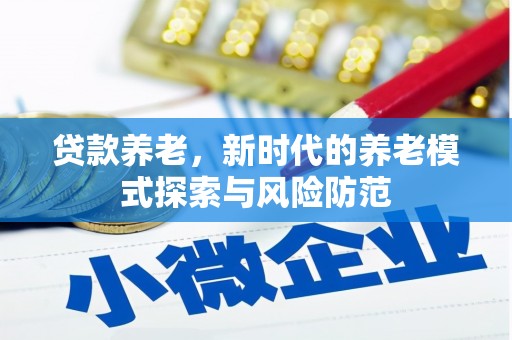 皇姑贷款养老，新时代的养老模式探索与风险防范