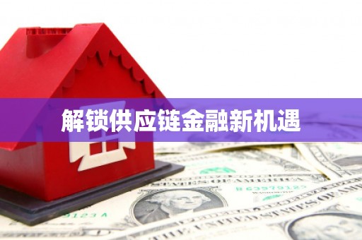 皇姑解锁供应链金融新机遇